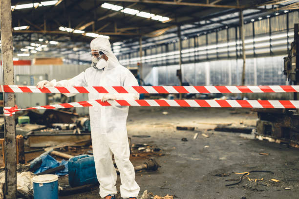 Professional Biohazard technician working in Glenwood Landing, NY
